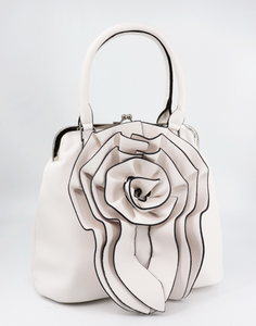 GRAND INT FLOWER TOTE BG20-311OCRM