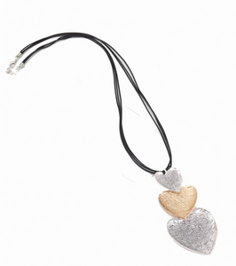 GRAND INT HEART NECKLACE NC1025-01S