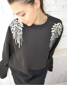 WINGS OF AN ANGEL CREW NECK