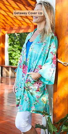 APRIL CORNELL GETAWAY COVERUP AQUA CUA5471M