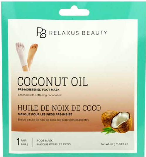 RELAXUS FOOT MASK COCONUT OIL