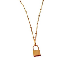 Load image into Gallery viewer, ATELIER SYP 18K GOLD LOCK IT NECKLACE
