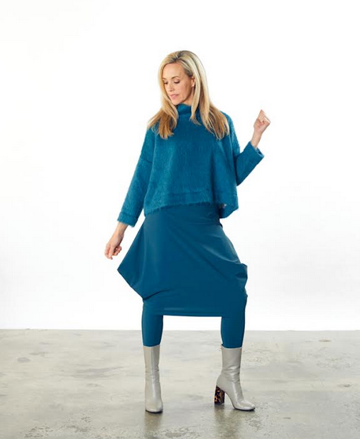 BRYN STOWE SWEATER 36499 TEAL