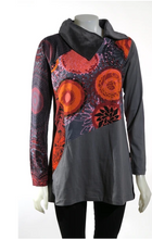 Load image into Gallery viewer, Velvet Tunic Top HI-21278-PK
