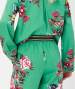 Load image into Gallery viewer, GREEN FLORAL PYJAMA 214578
