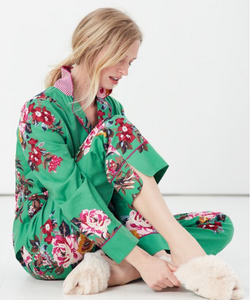 GREEN FLORAL PYJAMA 214578