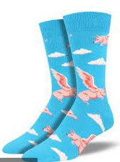 SOCKSMITH FLYING PIGS 7-12