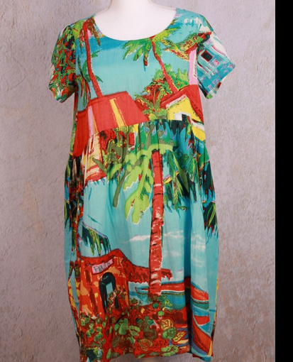 PLAGE DE TAHITI DRESS 3040