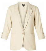 Load image into Gallery viewer, INAAYA PINSTRIPE BLAZER
