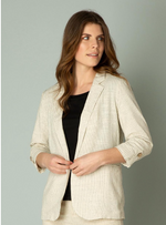 Load image into Gallery viewer, INAAYA PINSTRIPE BLAZER
