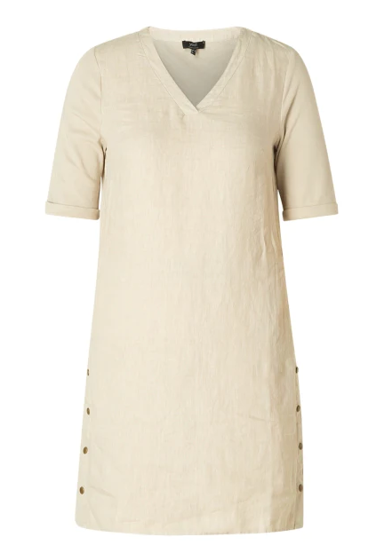IRES TUNIC DRESS WITH SIDE SNAPS