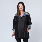 Load image into Gallery viewer, REVERSIBLE RAIN JACKET CAFE TERRACE AT NIGHT 8839
