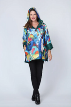 Load image into Gallery viewer, ABSTRACT REVERSIBLE RAIN JACKET
