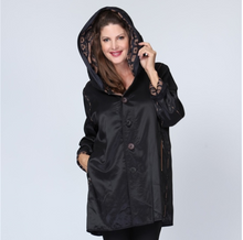 Load image into Gallery viewer, BRONZE AND BLACK REVERSIBLE RAIN JACKET 8815
