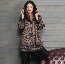 Load image into Gallery viewer, BRONZE AND BLACK REVERSIBLE RAIN JACKET 8815
