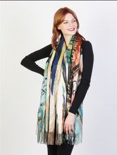 Load image into Gallery viewer, OIL PAINTING SCARF SF
