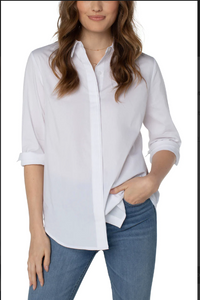 HIDDEN SHIRT LM8824G52 WHITE