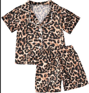 KIDS LEOPARD 2 PIECE PJ