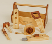Load image into Gallery viewer, WOODEN TOOL PLAYSET

