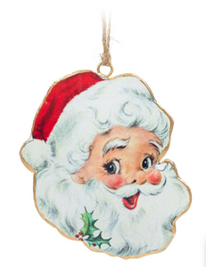 RETRO SANTA HEAD