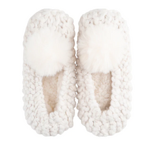 Load image into Gallery viewer, WOMENS POPCORN POM BALLERINA SLIPPERS L-2740-280
