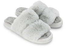 Load image into Gallery viewer, WOMENS ALL DAY FAUX FUR SLIDE SLIPPER L-9115-100
