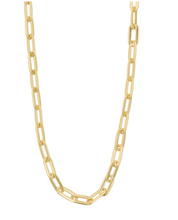 Load image into Gallery viewer, KINDNESS RECYCLED CABLE CHAIN NECKLACE
