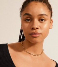 Load image into Gallery viewer, KINDNESS RECYCLED CABLE CHAIN NECKLACE
