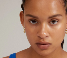 Load image into Gallery viewer, EDTLI CRYSTAL HOOP EARRINGS
