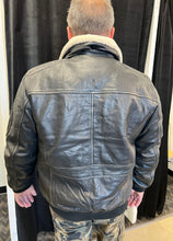 Load image into Gallery viewer, LEATHER BOMBER JACKET 40524

