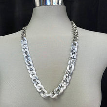Load image into Gallery viewer, LARGE CHAIN WITH RESIN BEADS
