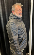 Load image into Gallery viewer, LEATHER HOODIE JACKET 40582
