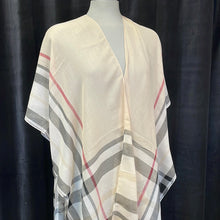 Load image into Gallery viewer, LIGHT PLAID WRAP
