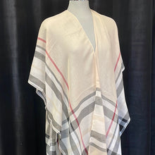 Load image into Gallery viewer, LIGHT PLAID WRAP
