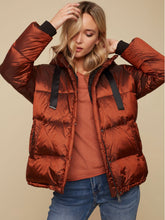 Load image into Gallery viewer, CHARLIE B COPPER PUFF JACKET
