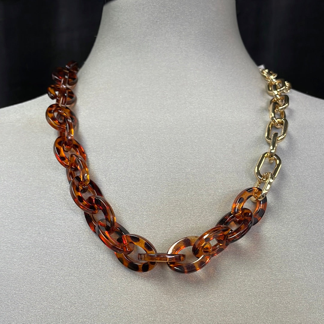 LARGE CHAIN WITH RESIN BEADS