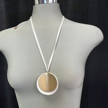 Load image into Gallery viewer, LEATHER AND METAL PENDANT NK22103

