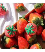 Load image into Gallery viewer, THE STRAWBERRY TEETHER
